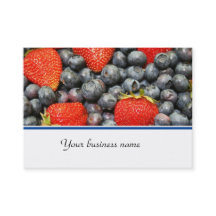 Tarjeta de cita de Berries