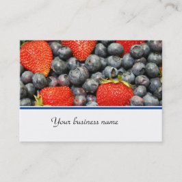 Tarjeta de cita de Berries