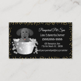 Tarjeta de cita de Dog Grooming Dog Spa