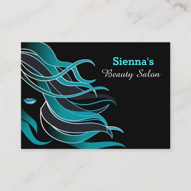 Tarjeta de cita de estilo hair (Anverso)