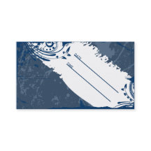 tarjeta de cita de grunge de medianoche