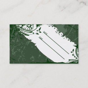 tarjeta de cita de grunge verde
