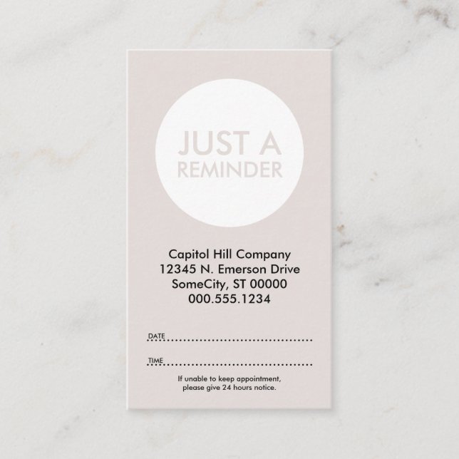 tarjeta de cita de las escaleras de wisteria (Anverso)