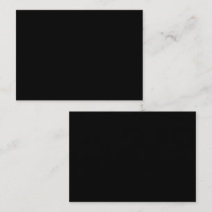 Tarjeta de Cita de Lujo Negra   Elegancia Minimali