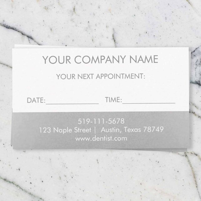 Tarjeta de cita de Salón de Belleza (Subido por el creador)