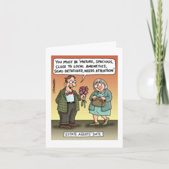 Tarjeta de cita del agente inmobiliario (Anverso)