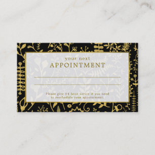 Tarjeta de cita del Boho Oro Oriental