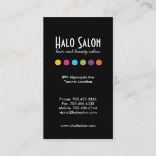 Tarjeta de cita del Salón de Audacia y Hip