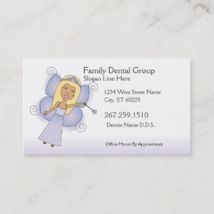 Tarjeta de cita dental y tarjeta de visita