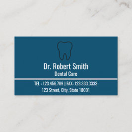 Tarjeta de cita moderna de Dentista Profesional Az