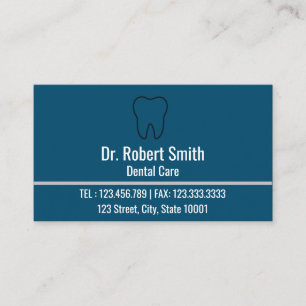 Tarjeta de cita moderna de Dentista Profesional Az