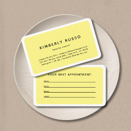 Tarjeta de cita moderna, moderna y de moda