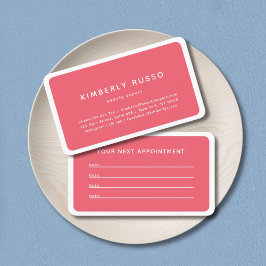 Tarjeta de cita moderna, moderna y de moda