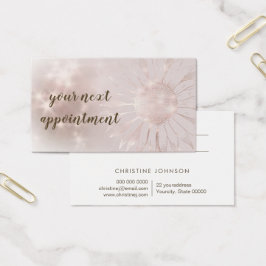 tarjeta de cita para girasol