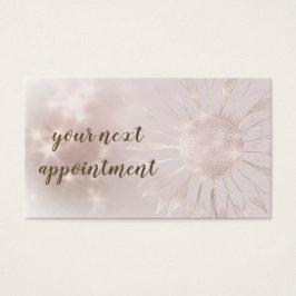 tarjeta de cita para girasol