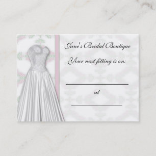 Tarjeta de cita para novias