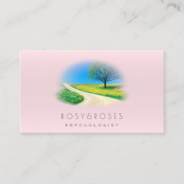 Tarjeta de cita para psicólogo terapeuta