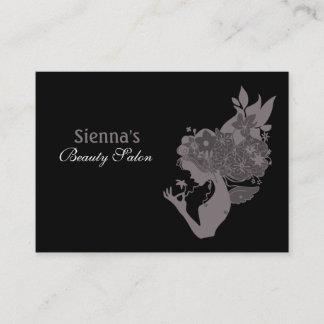 Tarjeta de cita para salón de belleza (Lavender Ru