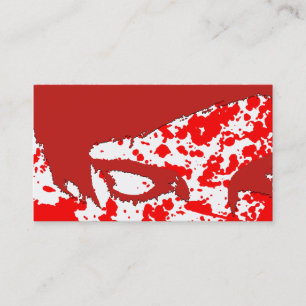 tarjeta de cita para salón : emo splats