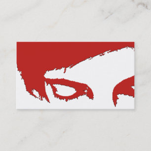 tarjeta de cita para salón : estilo emo