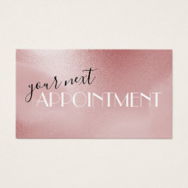 tarjeta de cita rosa Rosa