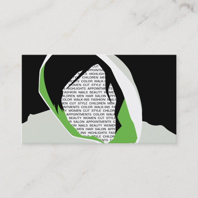 tarjeta de cita : servicios de enlace (Anverso)