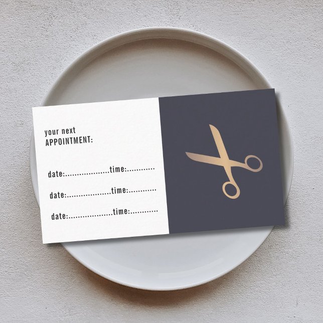 Tarjeta de cita simple elegante para tijeras de pe (Subido por el creador)
