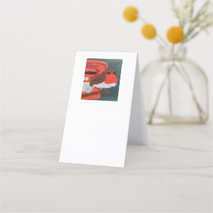 Tarjeta de cita vertical Dotty Robin