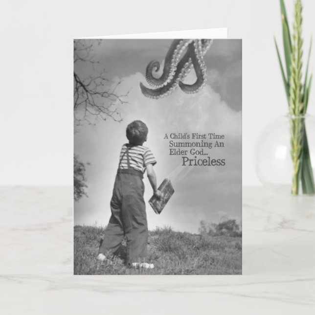 Tarjeta de citación por primera vez para niños (Anverso)