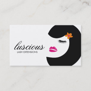Tarjeta De Citas 311-Luscious flor anaranjada del blanco el   del