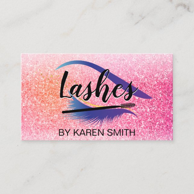 Tarjeta De Citas Artista de maquillaje (Anverso)