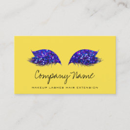 Tarjeta De Citas Artista de maquillaje Extensión de latigazos Amari