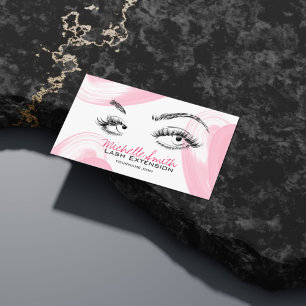 Tarjeta De Citas Artista de maquillaje latió los brotes Instruccion