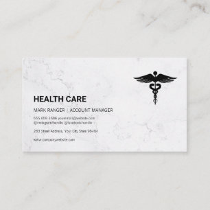 Tarjeta De Citas Atención médica   Símbolo médico