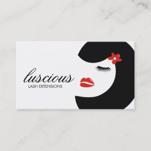 Tarjeta De Citas Blanco rojo del latigazo delicioso 311