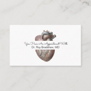 Tarjeta De Citas Cardiología Cardiólogo