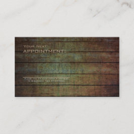 Tarjeta De Citas carpintero de construcción de la manitas de la