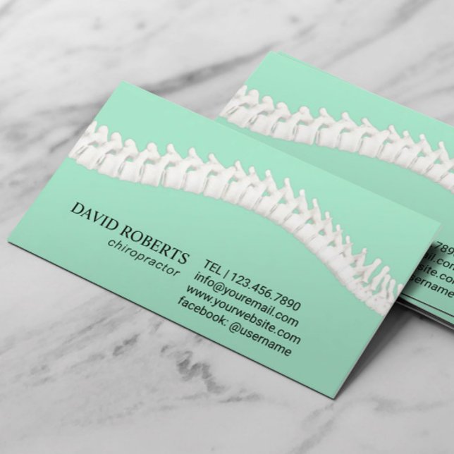 Tarjeta De Citas Chiropráctico Hiperterapia (Subido por el creador)