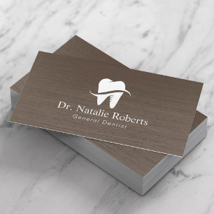 Tarjeta De Citas Clínica dental logotipo moderno dental dentista ma