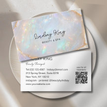 Código QR del Salón de Mármol Holográfico de Ópalo