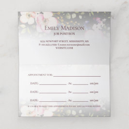 Tarjeta De Citas Color de agua rosas amarillas rosas rosas rosas ne