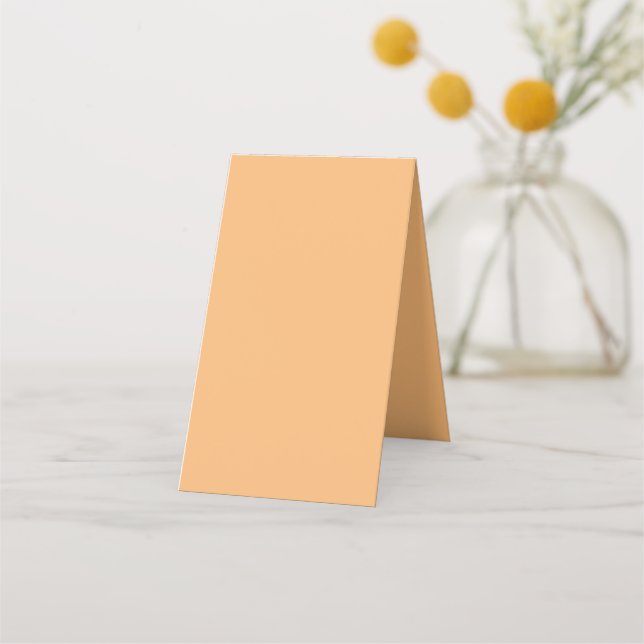 Tarjeta De Citas Color hexadecimal #FABA77, Brandy (Reverso)