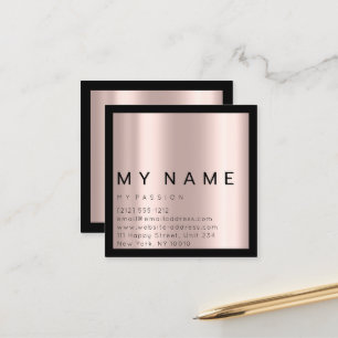 Tarjeta De Citas Consultoría sobre logotipos mínimos modernos en