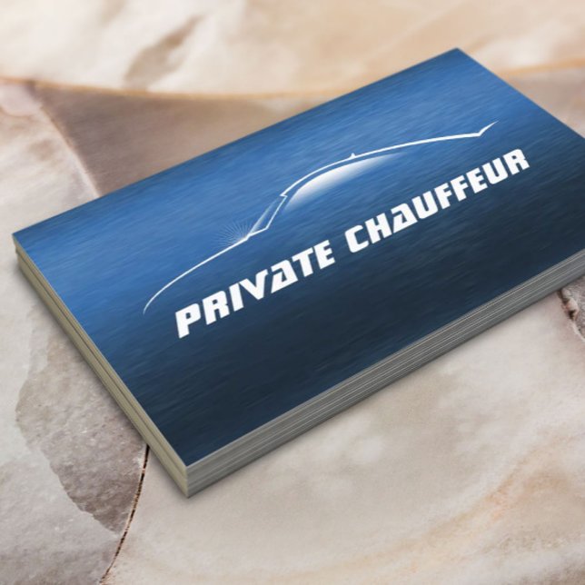 Tarjeta De Citas Controlador de Chauffeur Privado Auto Car (Subido por el creador)