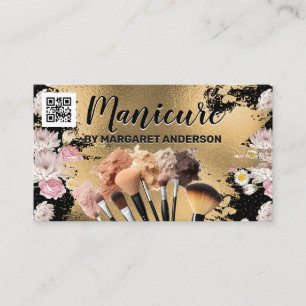 Tarjeta De Citas Crear cepillos fundaciones   Flores
