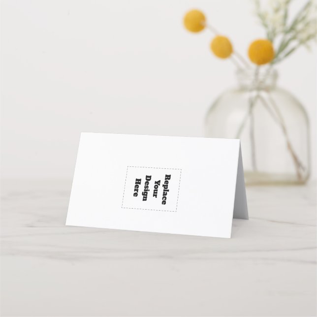 Tarjeta De Citas Create Your Own white  (Anverso)