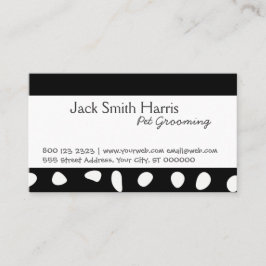 Tarjeta De Citas Cuidado de animales de compañía animal de los