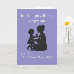 Tarjeta de Citas de Amor Sincero para Madrastra y 
