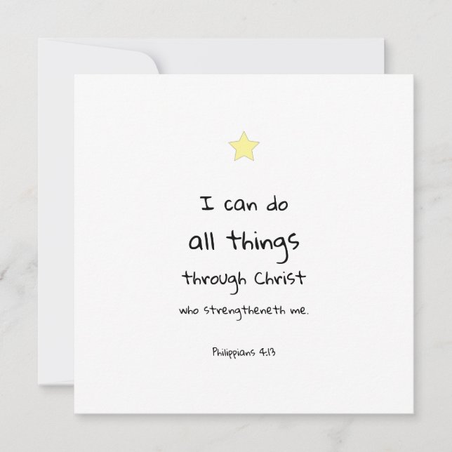 Tarjeta de citas de la Biblia Motivadora motivador (Anverso)