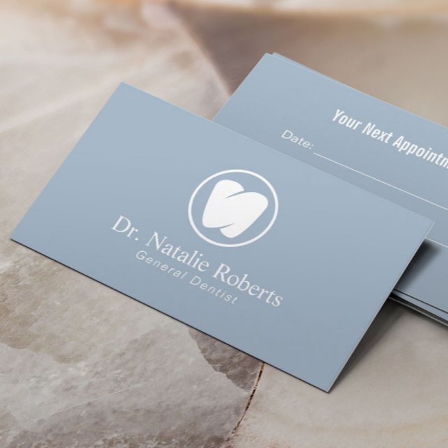 Tarjeta De Citas Dental Care Tooth Logotipo Profesional Dentista Az (Subido por el creador)